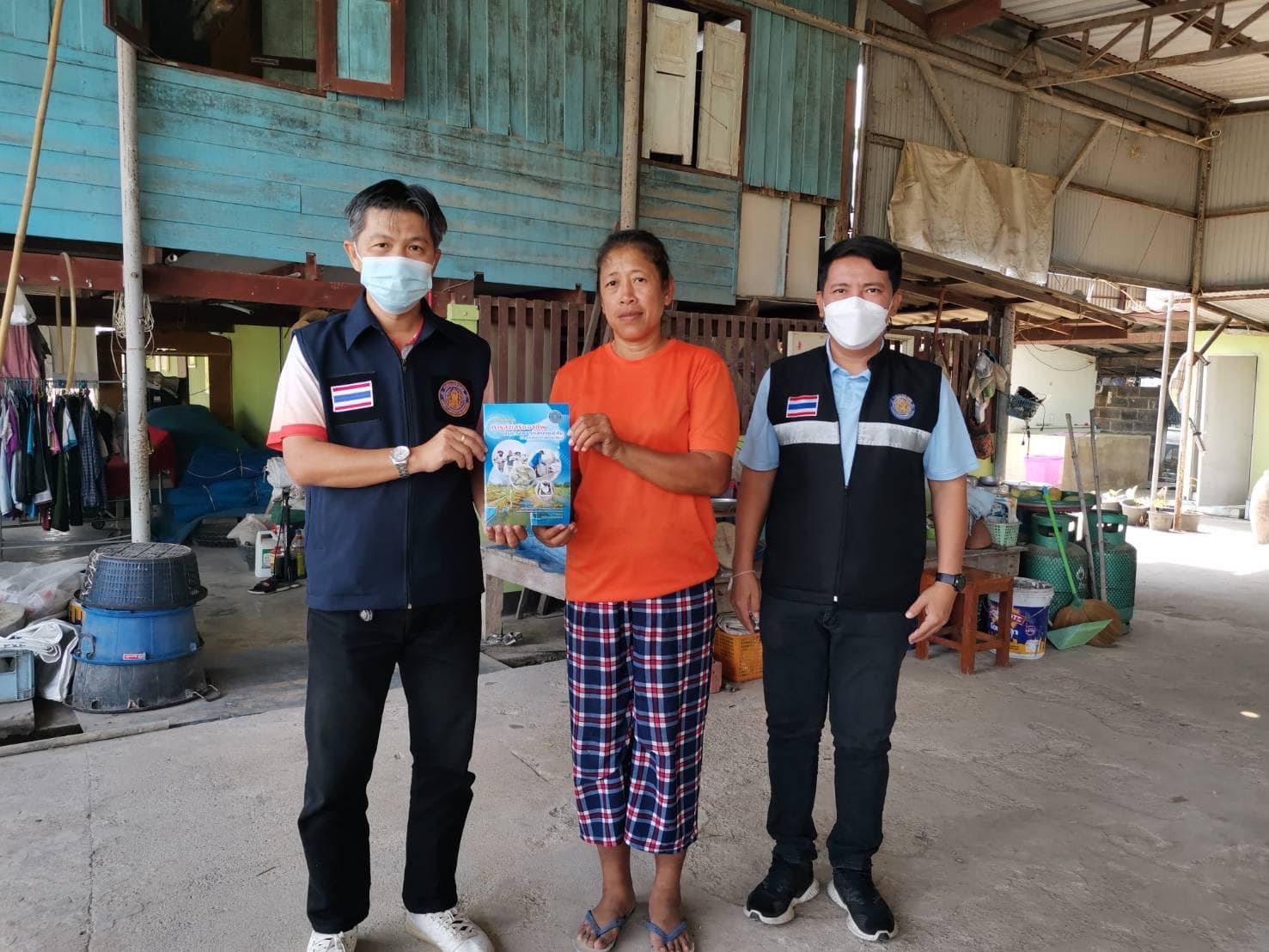 ลงพื้นที่ตรวจเยี่ยม ให้คำแนะนำด้านการประมง..คลิก
