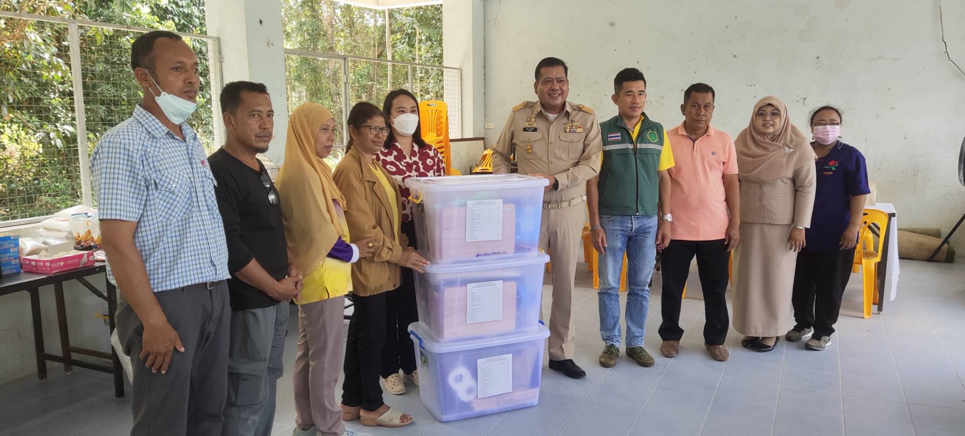 ฝึกอบรมเกษตรกรตามโครงการสร้างมูลค่าเพิ่มสัตว์น้ำและเพิ่มความเข้มแข็งด้านอาชีพประมง รุ่นที่ 1 (อำเภอยะหา)..คลิก