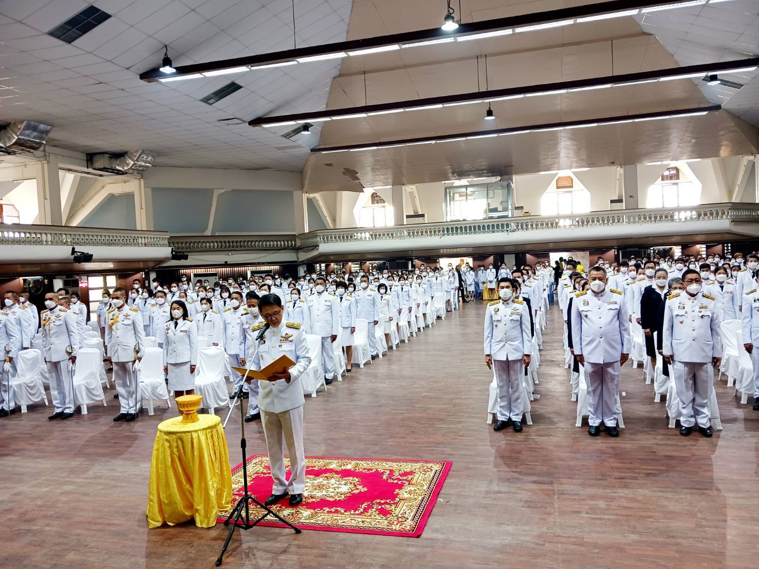 ร่วมพิธีถวายราชสักการะ พระบาทสมเด็จพระบรมชนกาธิเบศร มหาภูมิพลอดุลยเดชมหาราช บรมนาถบพิตร