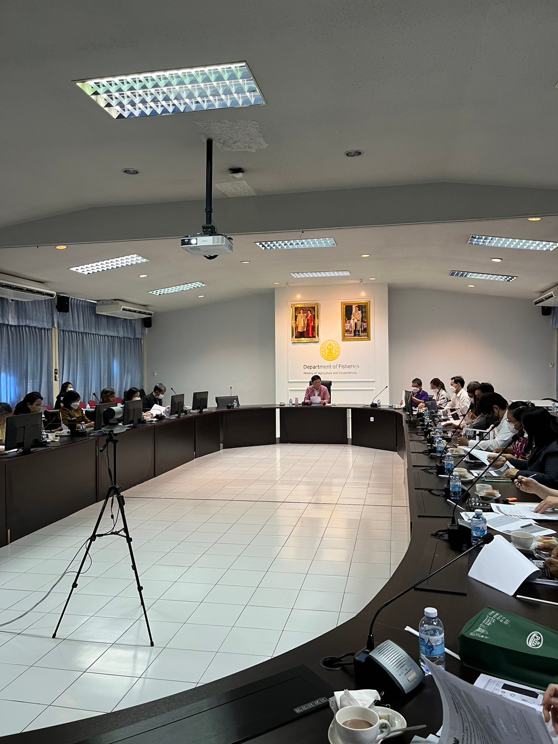 การประชุมคณะกรรมการธรรมาภิบาลข้อมูลของกรมประมงครั้งที่ 1 / 2566และหารือด้านนโยบายในการคุ้มครองข้อมูลส่วนบุคคลของกรมประมง
