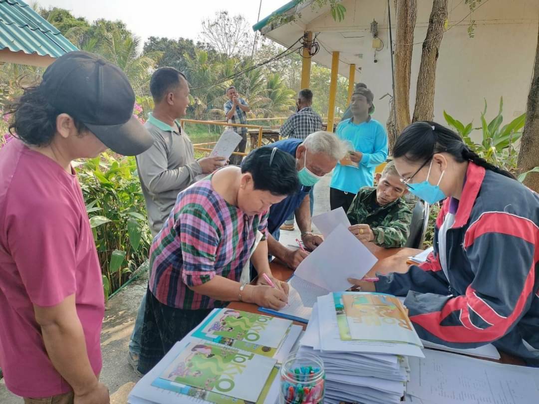 ร่วมบรรยายและดำเนินการอบรมเกษตรกร โครงการส่งเสริมเกษตรแบบแปลงใหญ่ (สัตว์น้ำจืด) ประจำปีงบประมาณ พ.ศ. 2566 แปลงปี 66