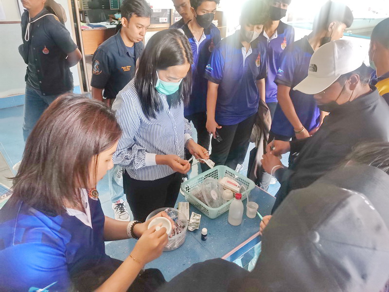 ต้อนรับนักศึกษา มทร.ศรีวิชัย เข้าเยี่ยมชมการเพาะพันธุ์สัตว์น้ำ..คลิก