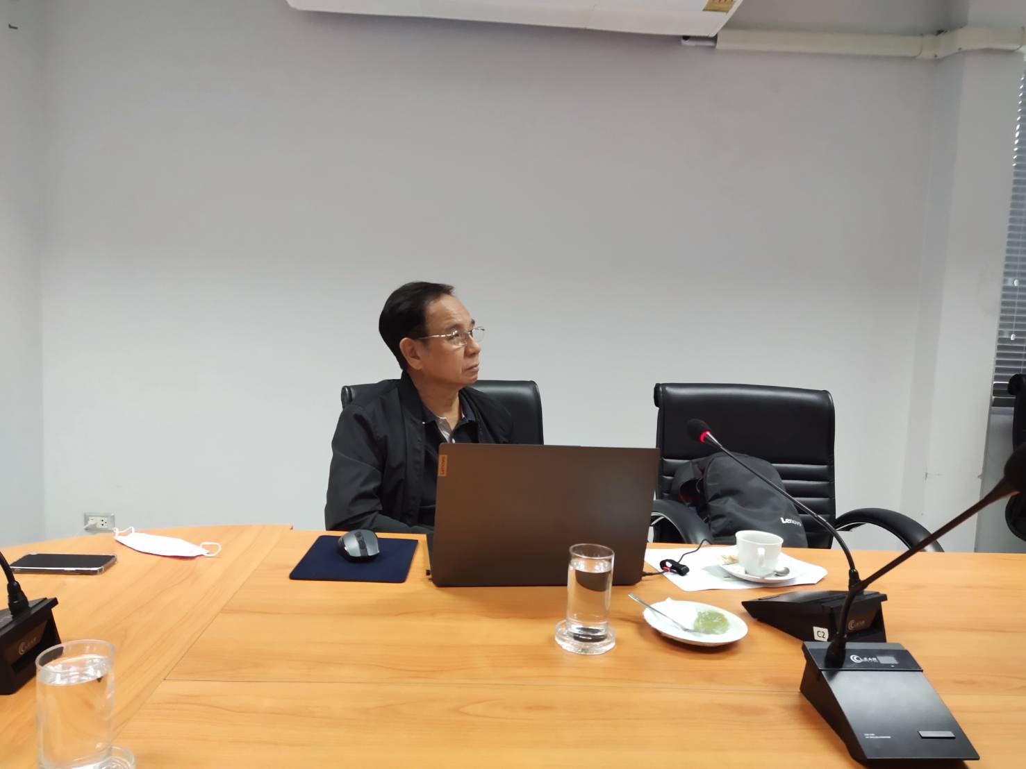 การประชุมชี้แจงงบประมาณและแนวทางการเก็บข้อมูลกุ้งก้ามกราม
