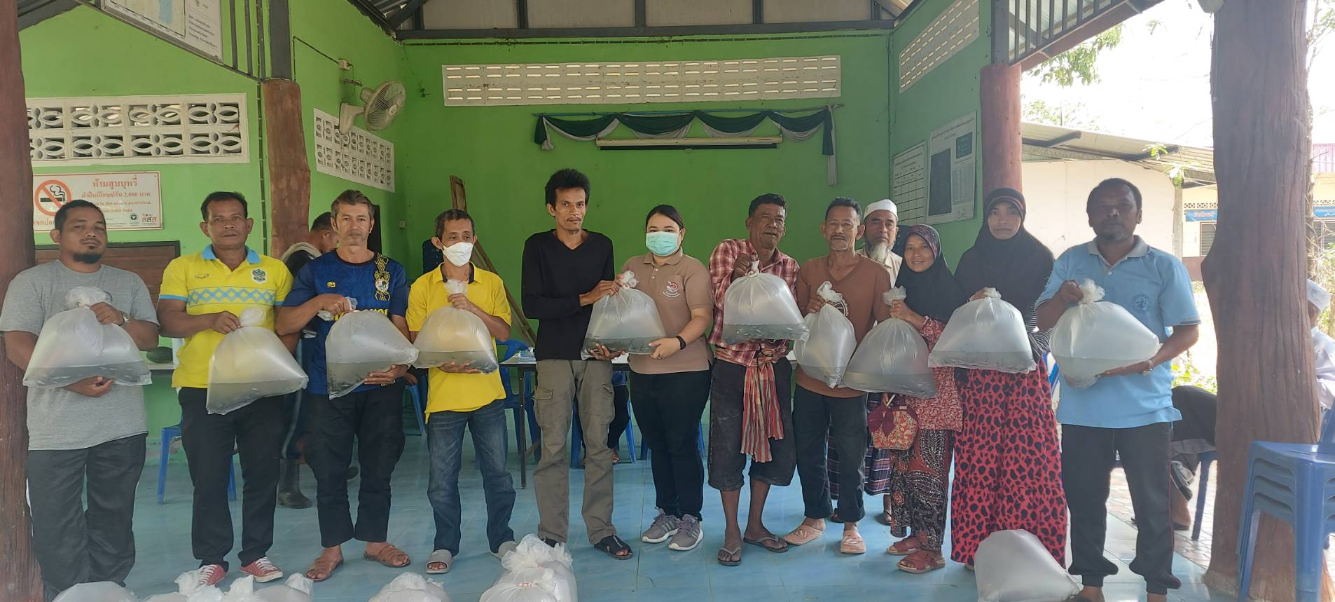 ส่งมอบปัจจัยการผลิตตามโครงการพัฒนาตามศักยภาพของพื้นที่ ประจำปีงบประมาณ 2566