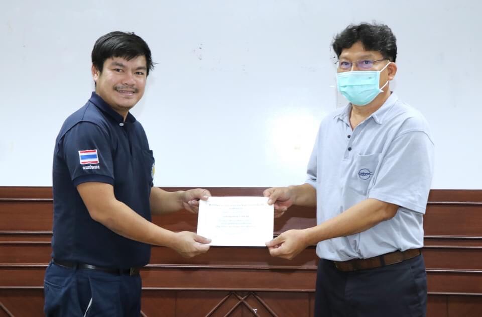 การอบรมหลักสูตร Hand-drawing Inland Fishing Gears (Inland Fisheries Training Course for the Department of Fisheries Thailand’s Officials)..คลิก