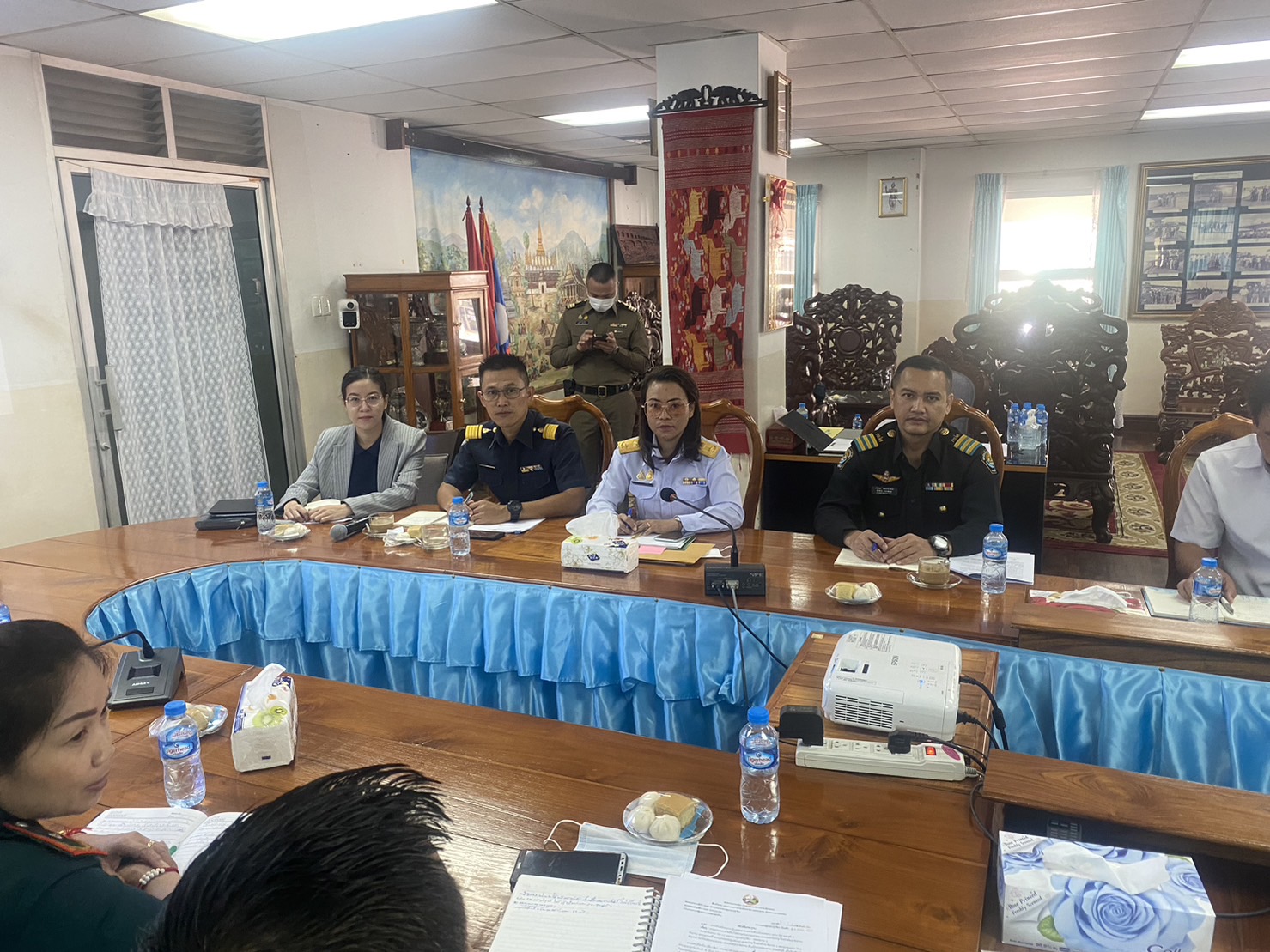 ประชุมเจ้าหน้าที่ประจำด่าน 2 ฝ่าย (หนองคาย-เวียงจันทร์) ครั้งที่ 1 ประจำปี 2566..คลิก