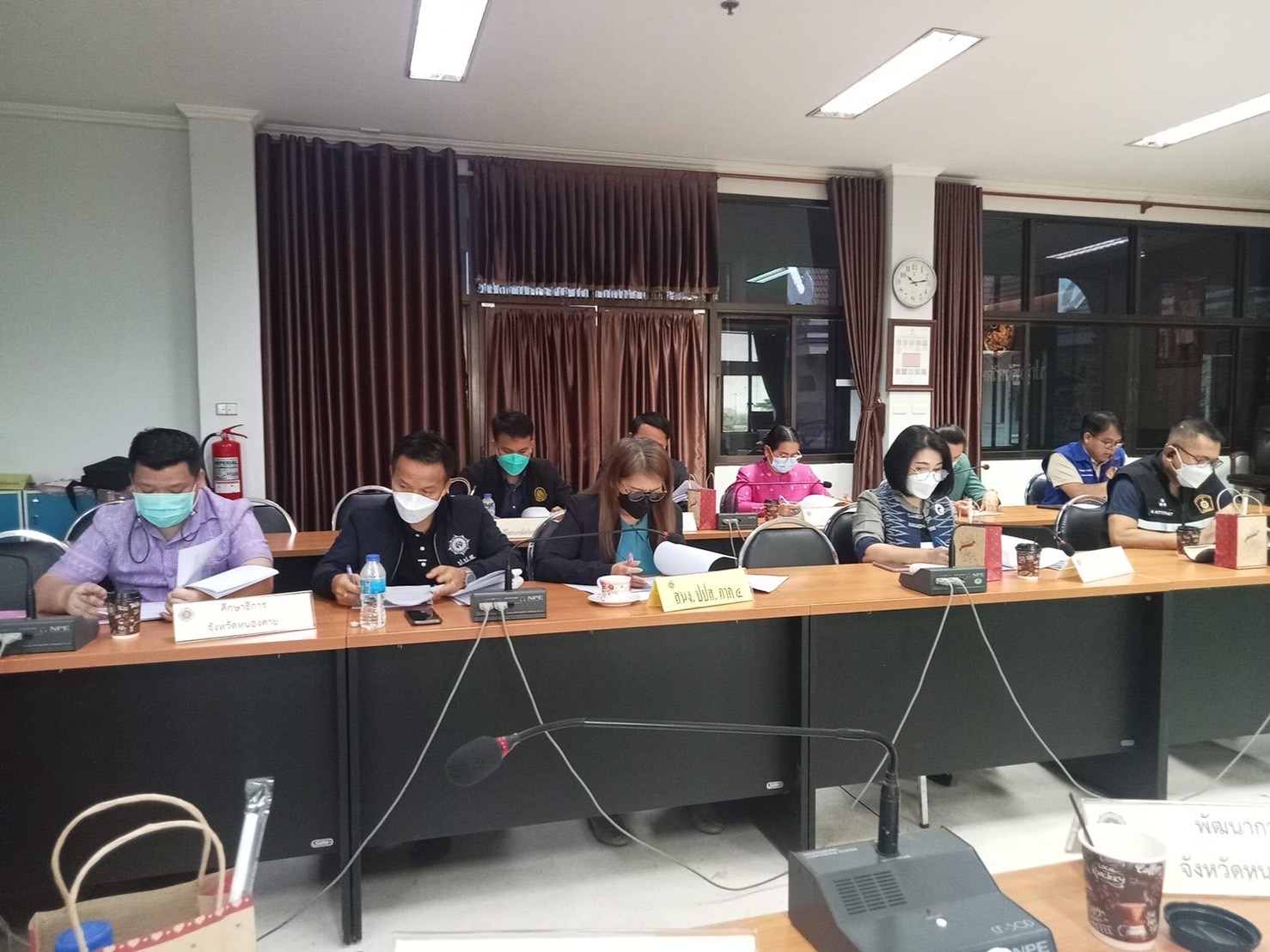 ประชุมคณะทำงานอำนวยการศูนย์ฟื้นฟูสภาพทางสังคมในจังหวัดหนองคาย..คลิก