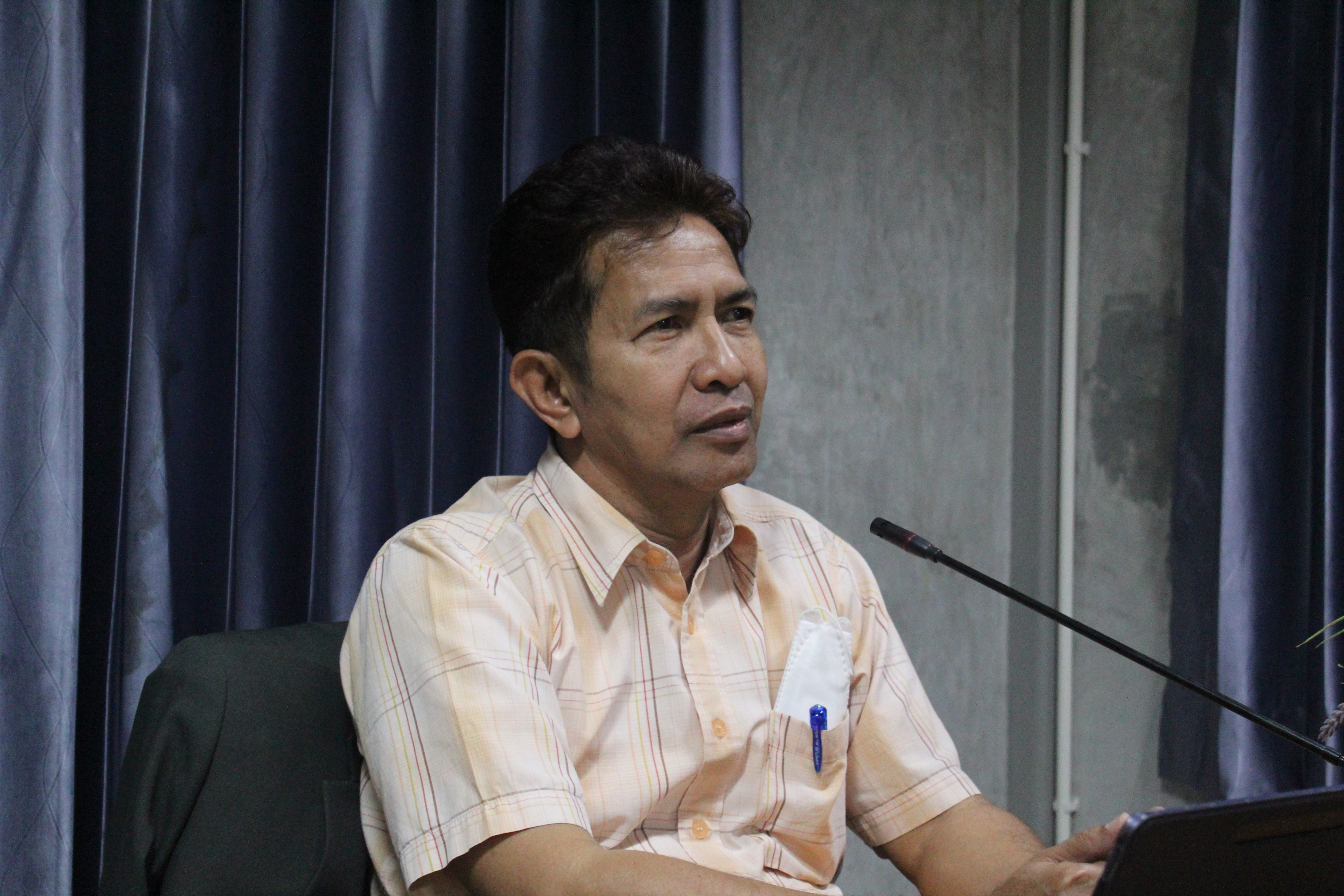 นายอานันต์ อัลมาตร์ ผู้อำนวยการกองตรวจสอบเรือประมง สินค้าสัตว์น้ำ และปัจจัยการผลิต ประชุมพิจารณาผลการประเมินผลการปฏิบัติราชการ ตัวชี้วัดกองฯ..คลิก