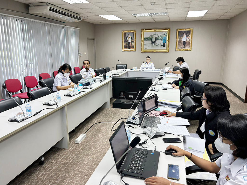กลุ่มควบคุมวัตถุอันตรายฯ จัดประชุมคณะทำงาน เพื่อขึ้นทะเบียนวัตถุอันตรายทางการประมง (#3/66)..คลิก