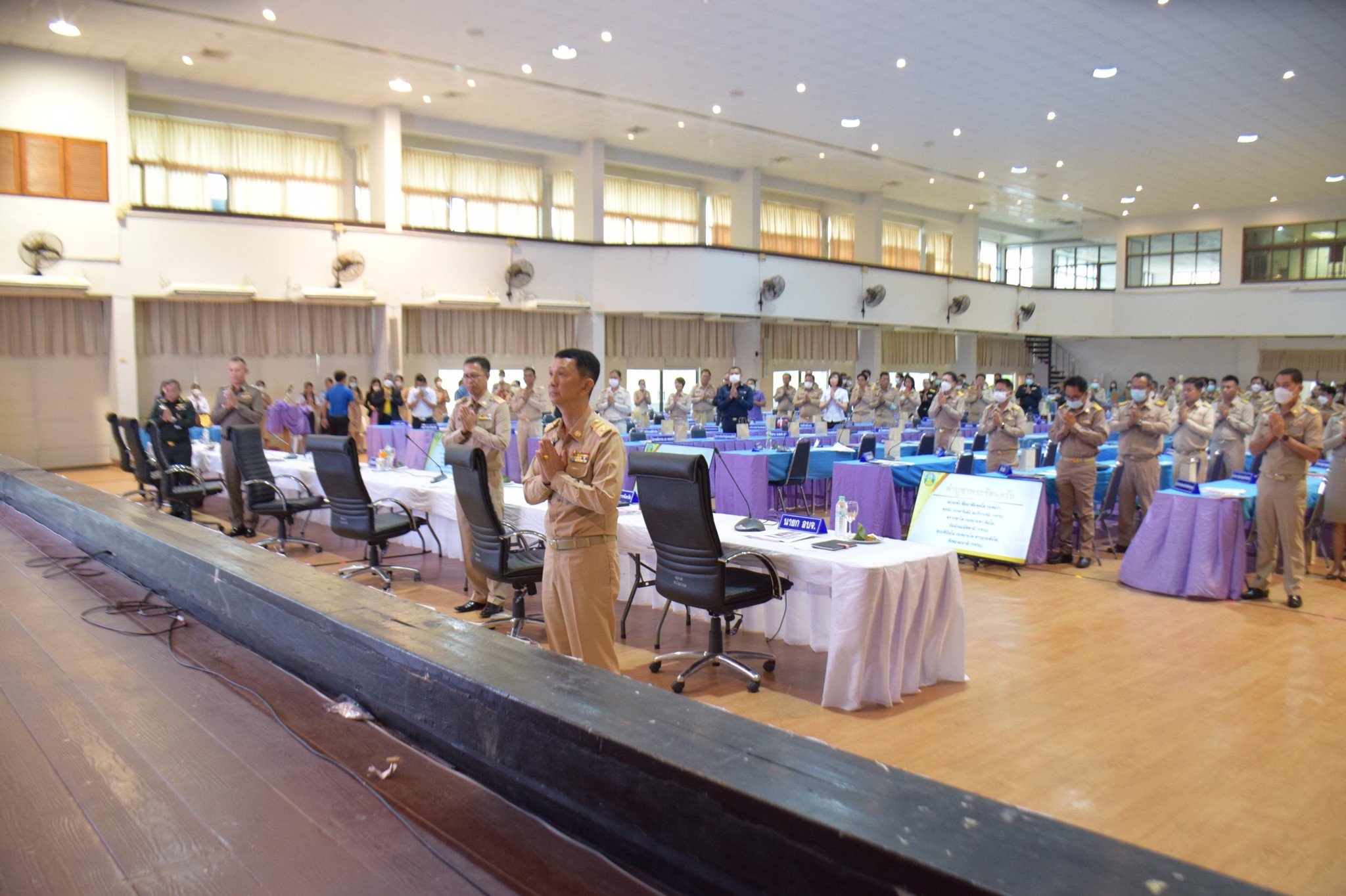 เข้าร่วมประชุมหัวหน้าส่วนราชการ หัวหน้าหน่วยงานรัฐวิสาหกิจ