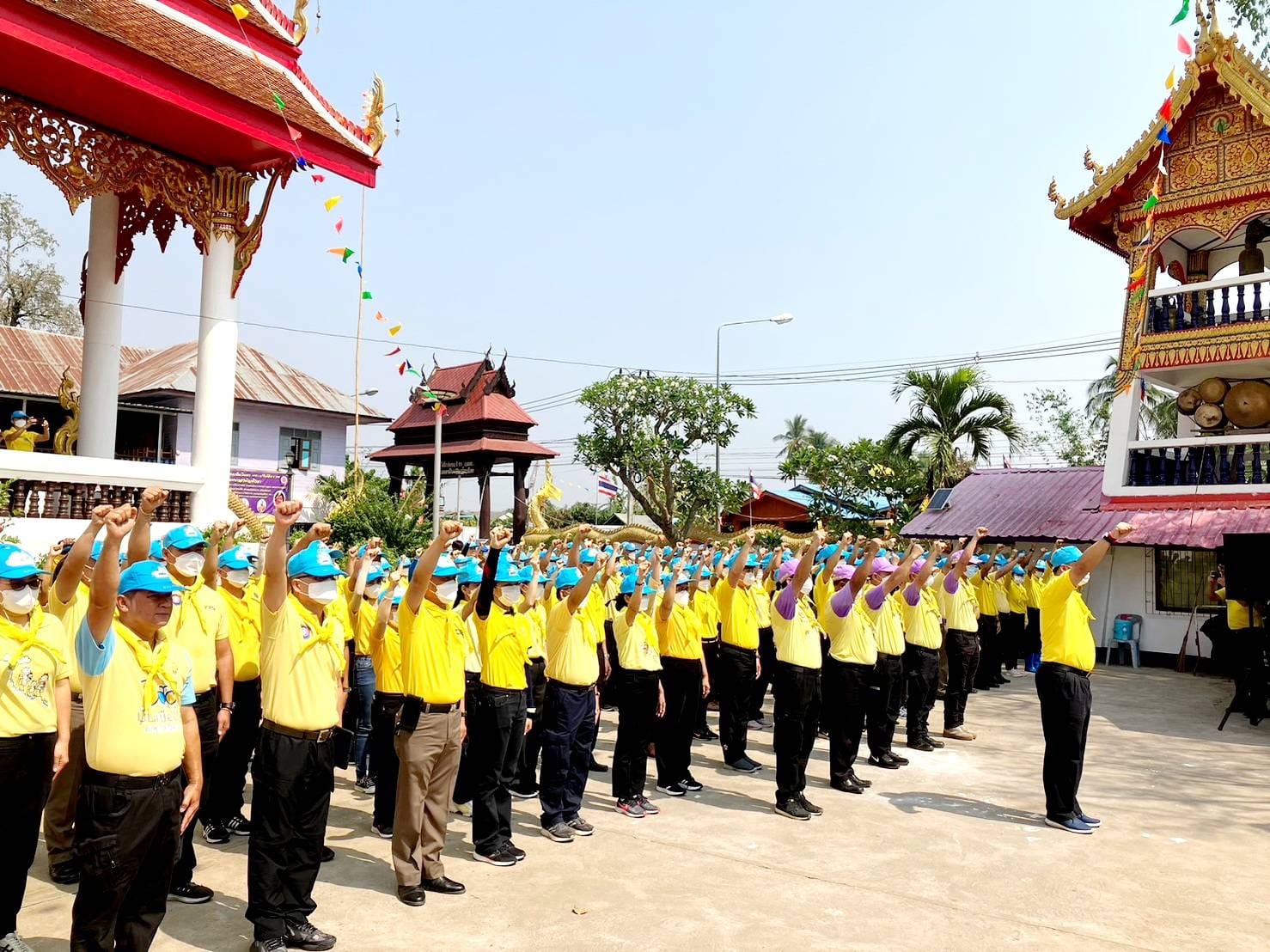 พิธีปล่อยพันธุ์สัตว์น้ำ ภายใต้กิจกรรมจิตอาสา..คลิก