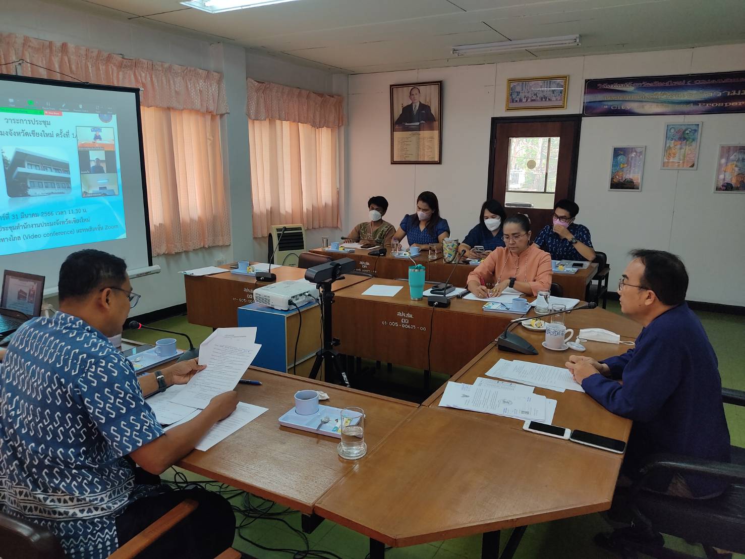 ประชุมสำนักงานประมงจังหวัดเชียงใหม่ และประชุมคณะกรรมการขับเคลื่อนนโยบายกรมประมง (Fisheries.Co-Ordinator.:FC)..คลิก