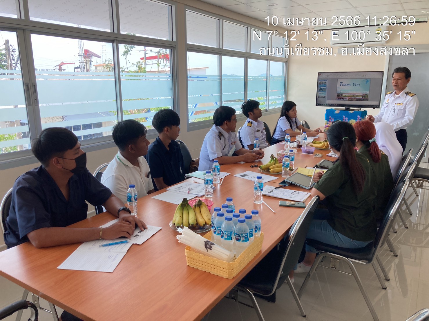อบรมให ้ความรู้นักศึกษาฝึกงานเพื่อทบทวนความเข้าใจจากการปฏิบัติงานจริง..คลิก