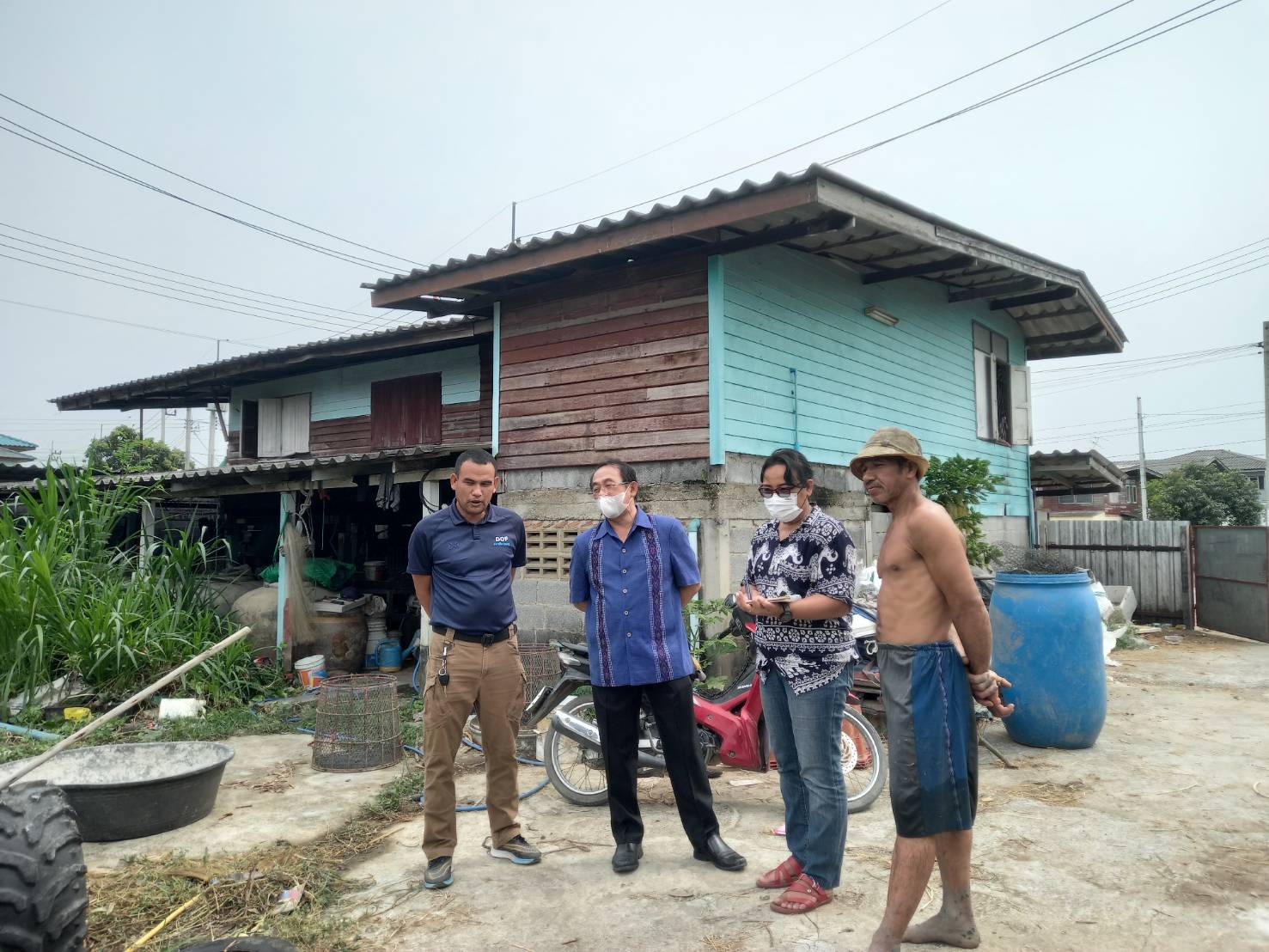 ตรวจเยี่ยมและติดตามโครงการสร้างความเข้มแข็งกลุ่มการผลิตด้านประมง (กิจกรรมสร้างความเข้มแข็งกลุ่มการผลิตด้านประมง) ประจำปีงบประมาณ พ.ศ.2566..คลิก