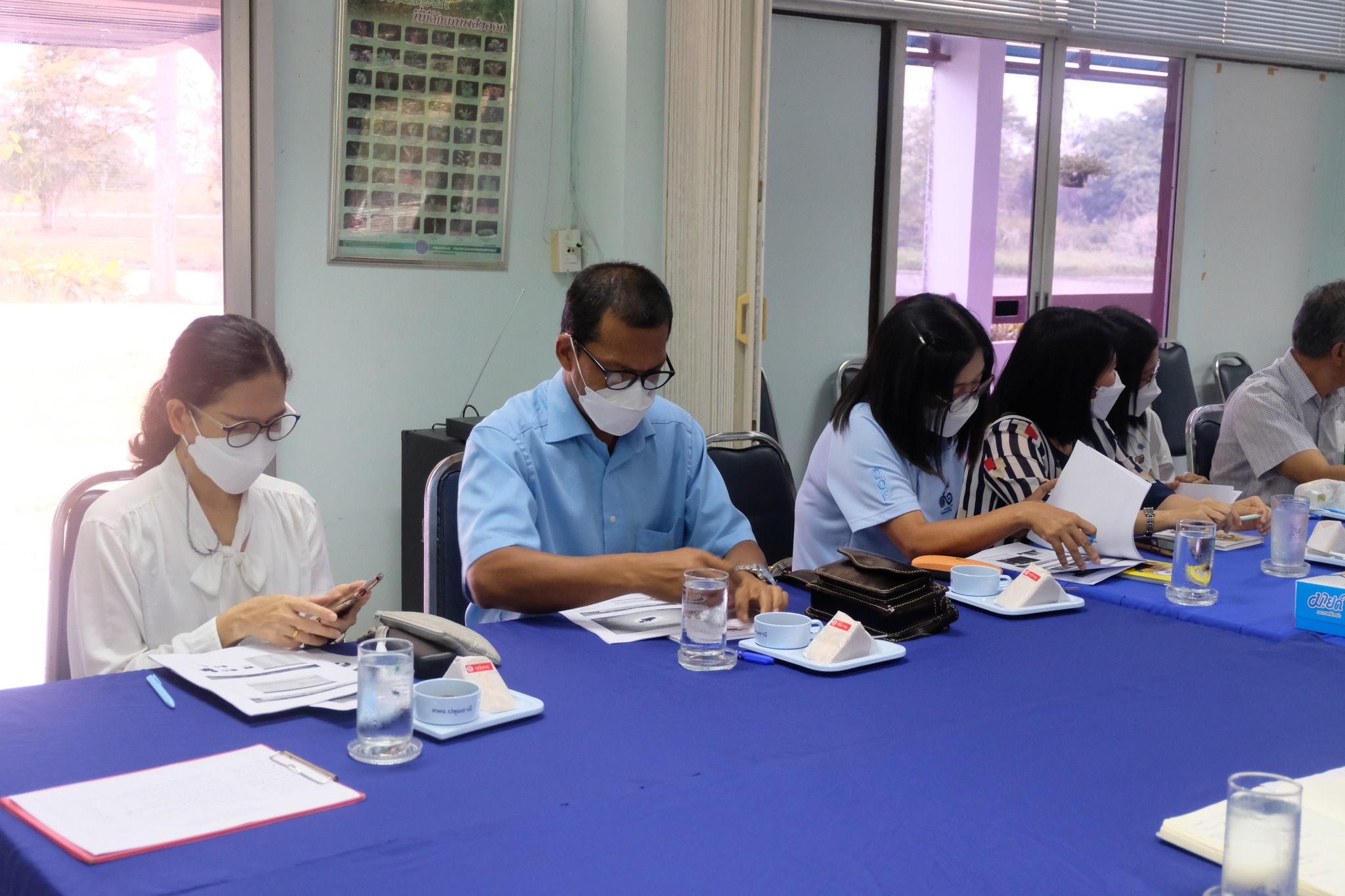 ประชุมแลกเปลี่ยนเทคโนโลยีการเพาะและอนุบาลปลาบู่..คลิก