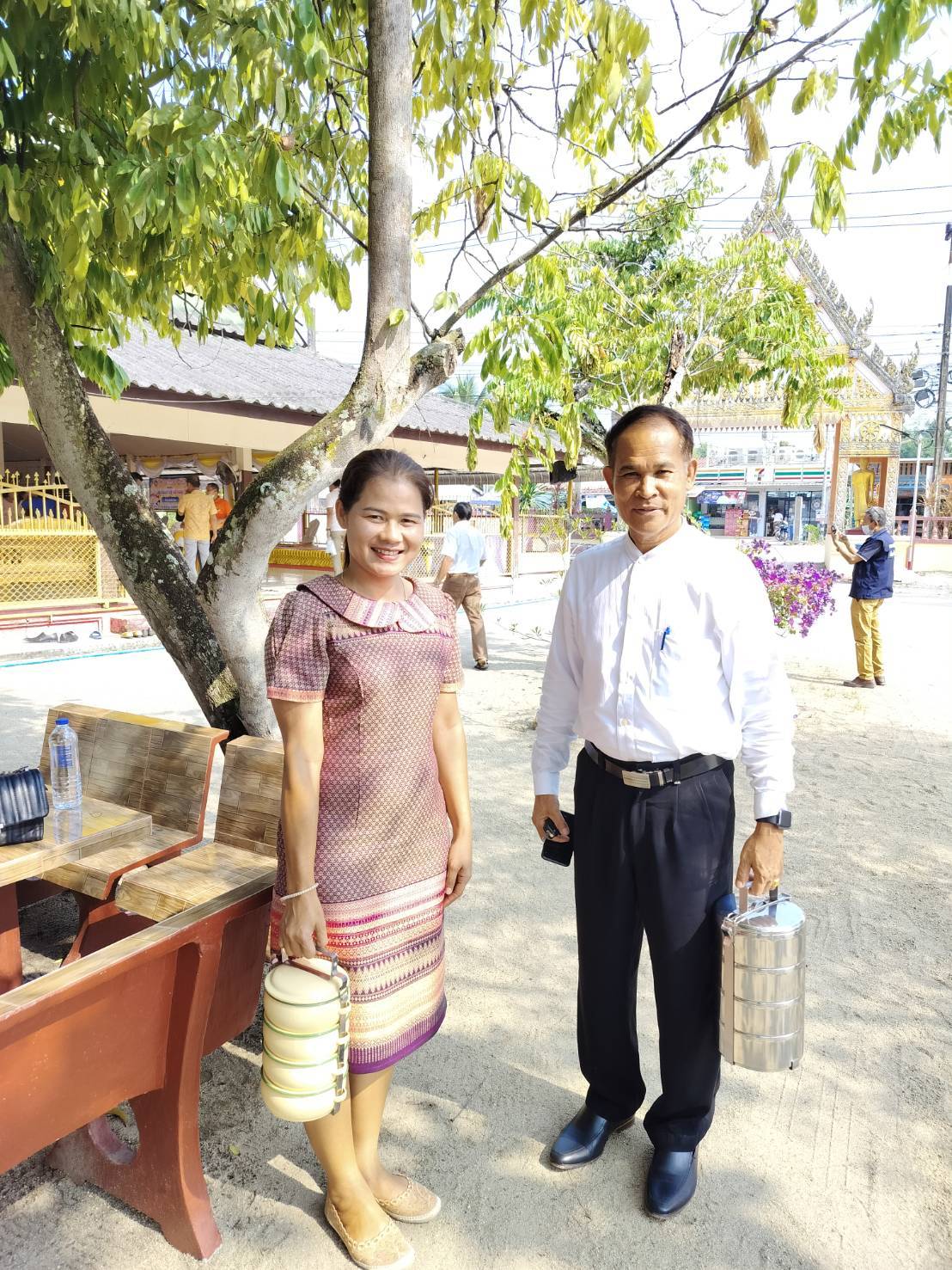 ประมงอำเภอป่าบอน ร่วมโครงการวัด ประชา รัฐ สร้างสุข  (หิ้วปิ่นโตไปวัด) ในปีงบประมาณ 2566 ณ วัดป่าบอนต่ำ หมู่ที่ 7 ตำบลป่าบอน อำเภอป่าบอน จังหวัดพัทลุง..คลิก