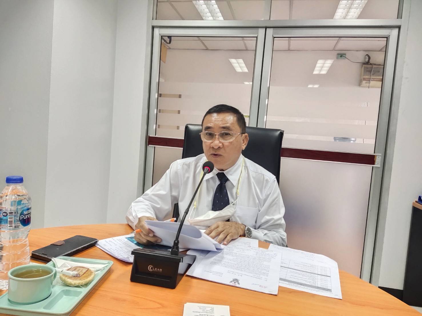 การประชุมการดำเนินงานการเพาะเลี้ยงปลาบึกของกองวิจัยและพัฒนาการเพาะเลี้ยงสัตว์น้ำจืด..คลิก