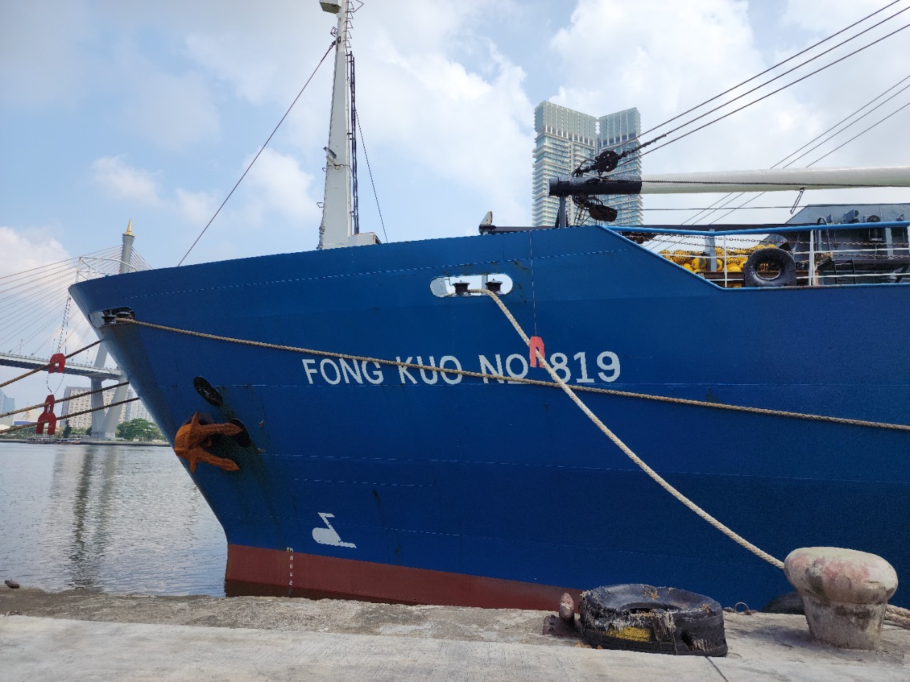ตรวจสอบเรือตามมาตรการรัฐเจ้าของท่า : FONG KUO NO.819..คลิก