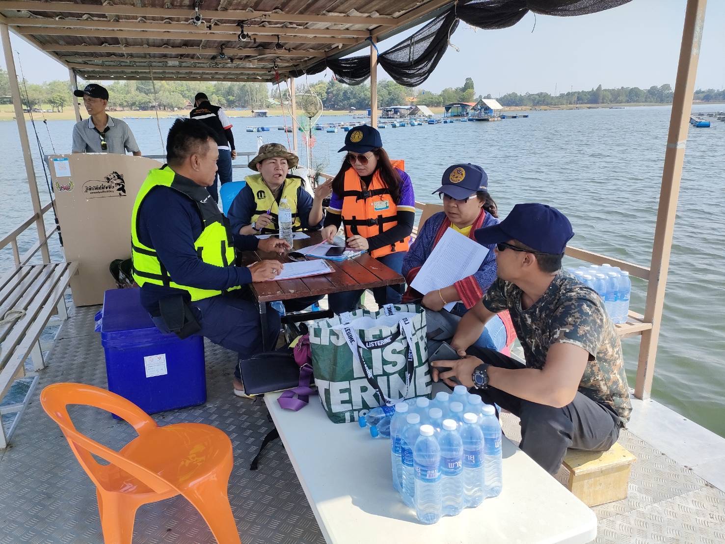 ประมงอุบลราชธานี และประมงอำเภอสิรินธร บูรณาการปฏิบัติงานร่วมกับอำเภอสิรินธร, กองโรงไฟฟ้าเขื่อนสิรินธร, หน่วยป้องกันและปราบปรามประมงน้ำจืดเขื่อนสิรินธร และประธานชมรมผู้เลี้ยงปลากระชังเขื่อนสิรินธร รักษ์สิ่งแวดล้อม ร่วมสำรวจตรวจสอบแหล่งทำการเพาะเลี้ยงสัตว์น้ำที่จะขออนุญาตในพื้นที่อ่างเก็บน้ำเขื่อนสิรินธร..คลิก