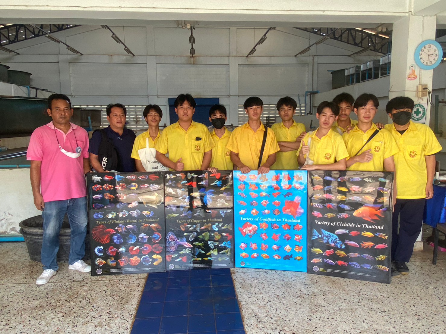โครงการส่งเสริมอาชีพประมง กิจกรรมหลักส่งเสริมและพัฒนาศักยภาพกระบวนการผลิต ปี2566..คลิก