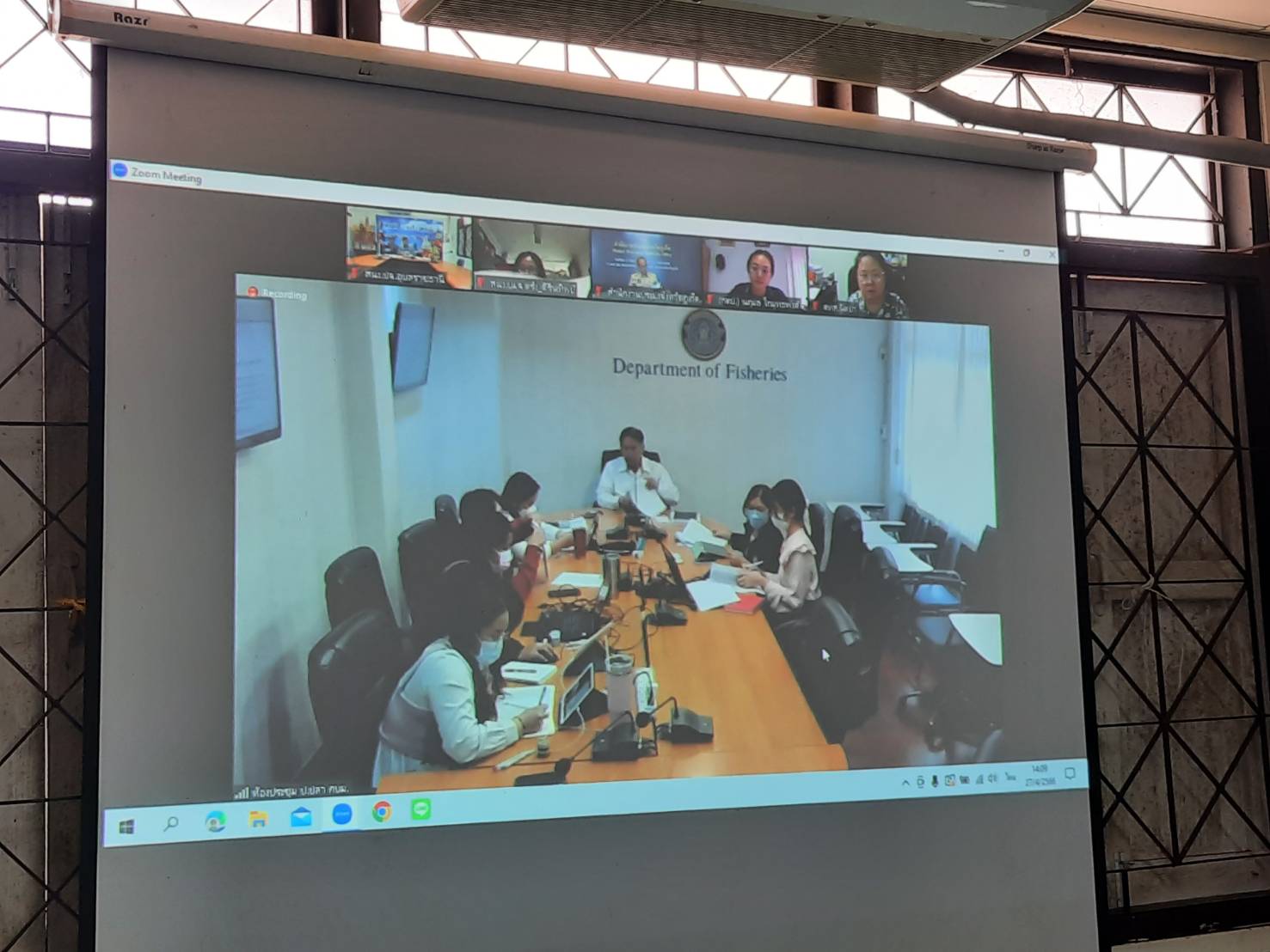 ประมงจังหวัดอุบลฯ ร่วมประชุมคณะกรรมการพิจารณากำหนดเขตพื้นที่รักษาพันธุ์สัตว์น้ำ ครั้ง ที่ 2/2566..คลิก