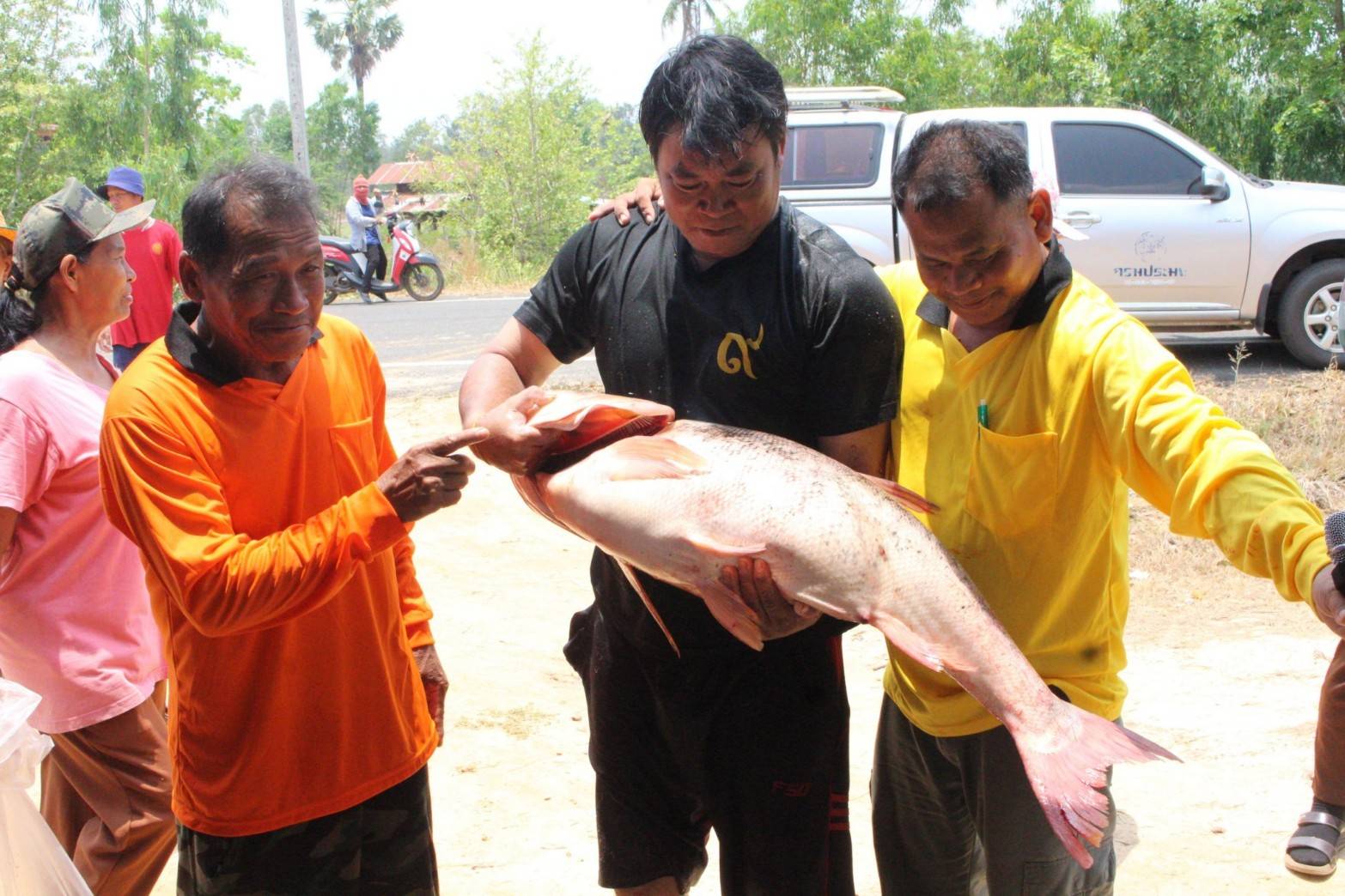 ร่วมประเมินผลจับสัตว์น้ำและมูลค่าสัตว์น้ำจืดที่จับใช้ประโยชน์