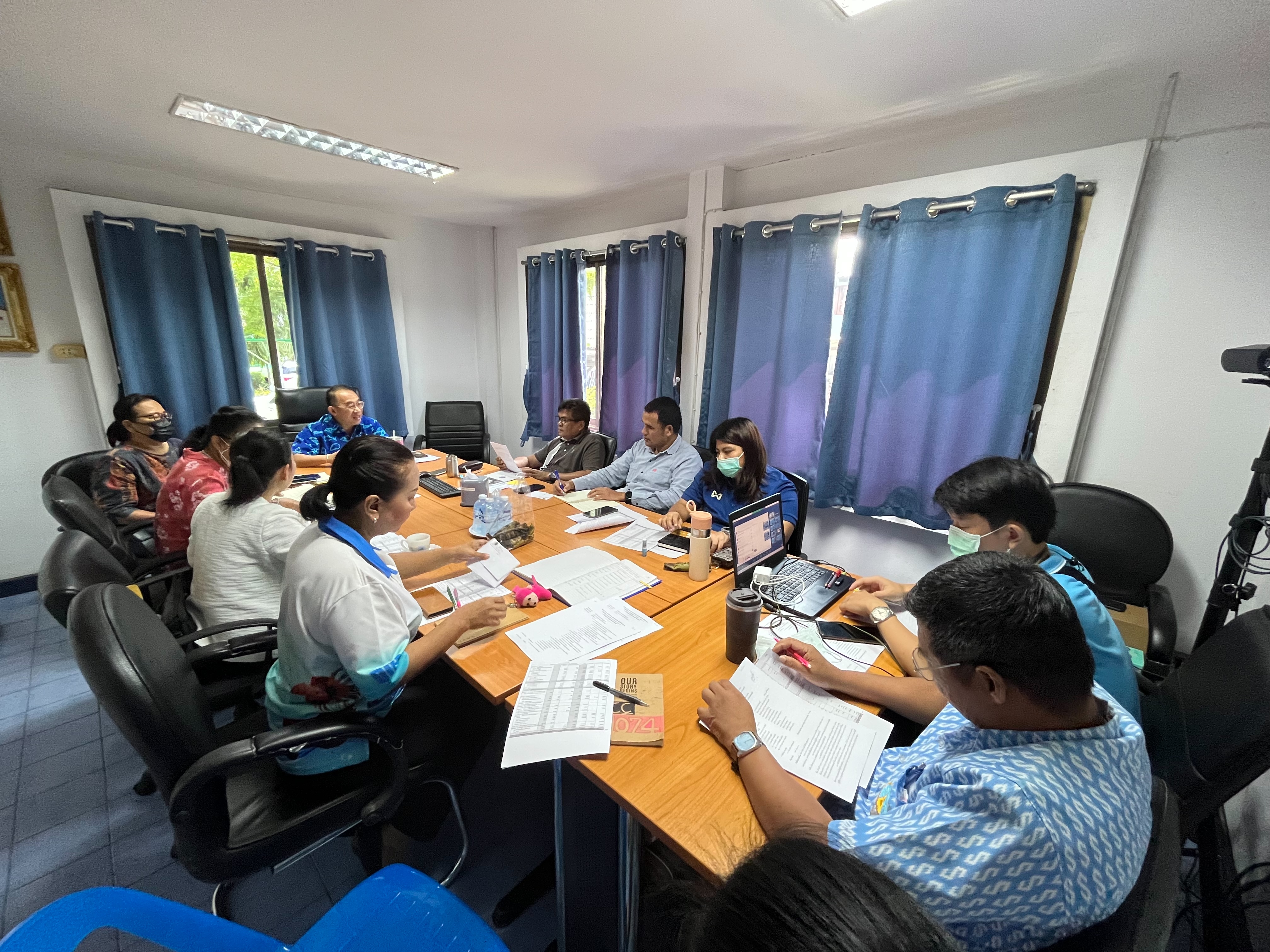 การประชุมสำนักงานประมงจังหวัดนนทบุรี ครั้งที่ 5/2566..คลิก
