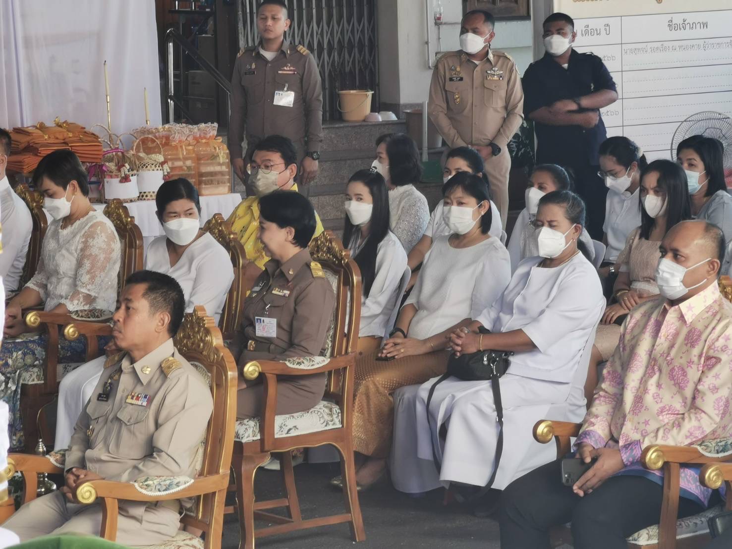 พิธีสักการะสิ่งศักดิ์สิทธิ์ในพิธีการศพที่ได้รับพระราชทาน