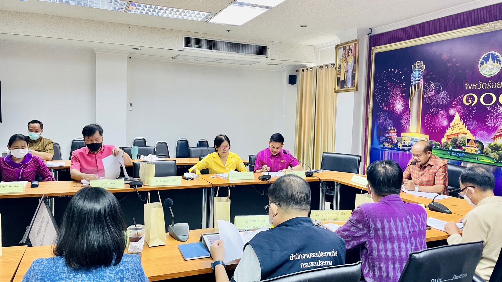 ประชุมคณะทำงานต่อยอดโครงการอันเนื่องมาจากพระราชดำริ..คลิก