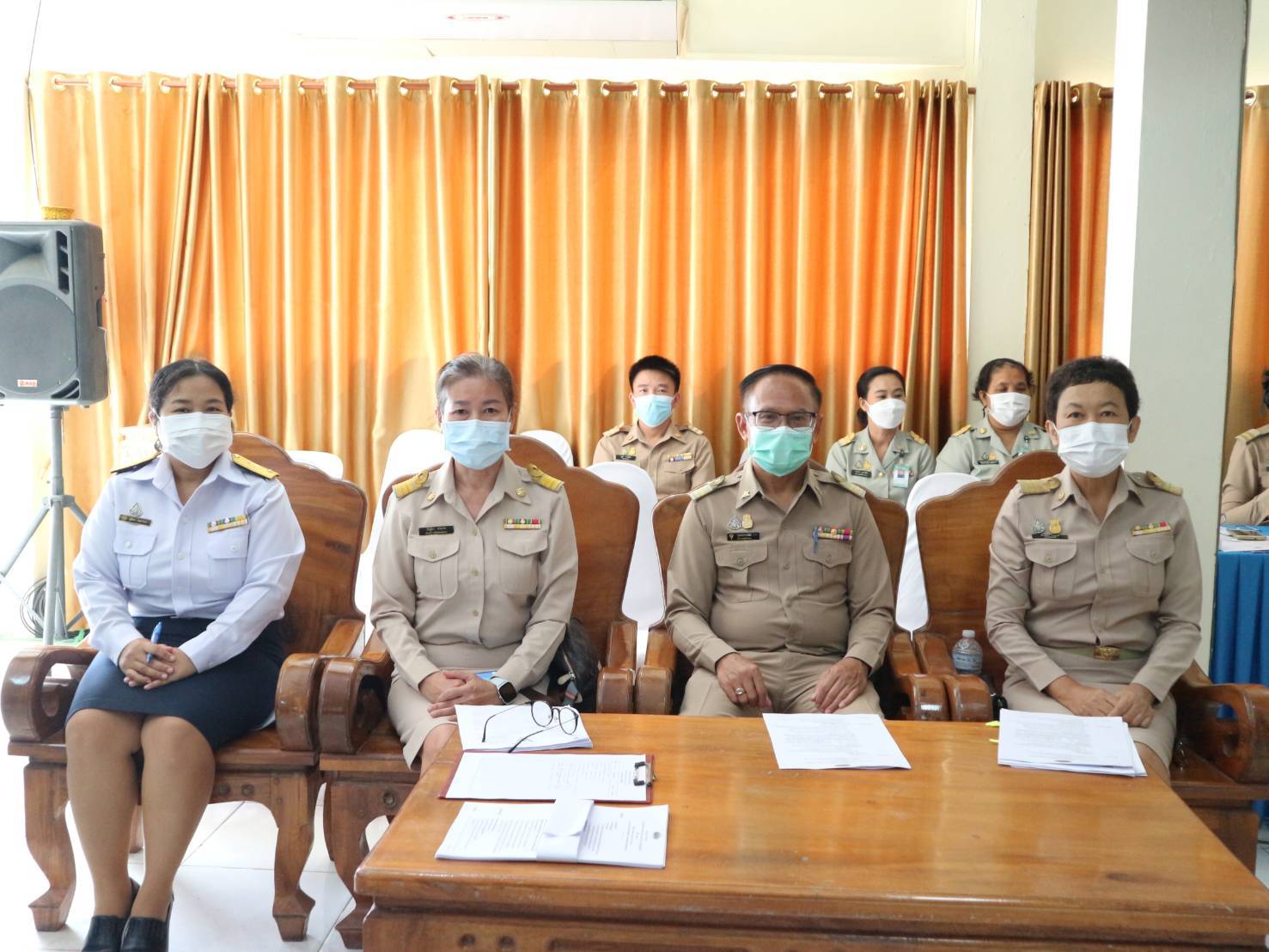 ประชุม ประจำเดือน กำนัน ผู้ใหญ่บ้าน และประชุมหัวหัวหน้าส่วนราชการประจำอำเภอ..คลิก