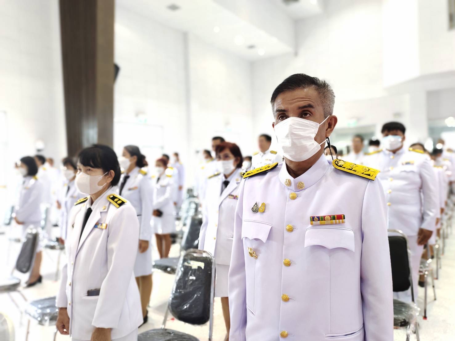 ประมงอุบล ร่วมพิธีวางพานพุ่มดอกไม้ เนื่องในโอกาสเฉลิมฉลองวาระครบรอบ 100 ปี วันประสูติ สมเด็จพระเจ้าพี่นางเธอ เจ้าฟ้ากัลยาณิวัฒนา กรมหลวงนราธิวาสราชนครินทร์..คลิก