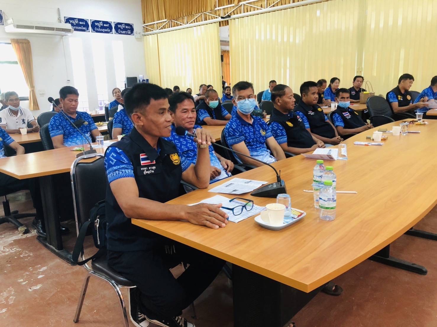 เข้าร่วมประชุมชี้แจงประชาสัมพันธ์ ข้อกฎหมายตามพระราชกำหนดการประมง พ.ศ.2558..คลิก
