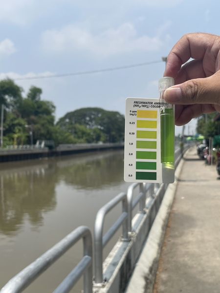 สำนักงานประมงพื้นที่กรุงเทพมหานคร ลงพื้นที่เพื่อสำรวจเขตพื้นที่รักษาพันธุ์สัตว์น้ำพร้อมทั้งเก็บตัวอย่างน้ำเพื่อตรวจสอบคุณภาพน้ำ