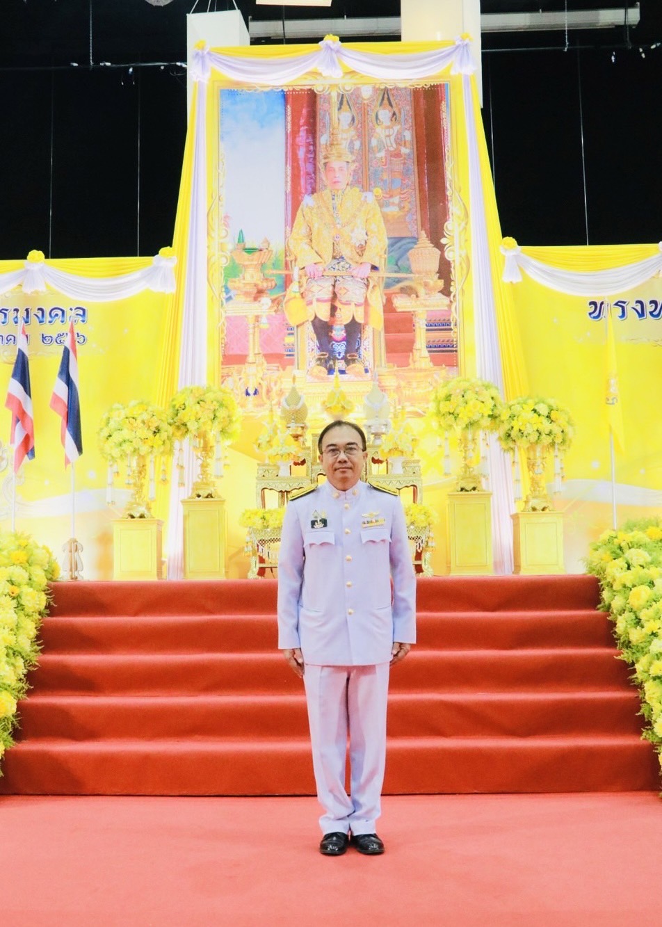 ประกอบพิธีเนื่องในวันฉัตรมงคล ประจำปี 2566..คลิก