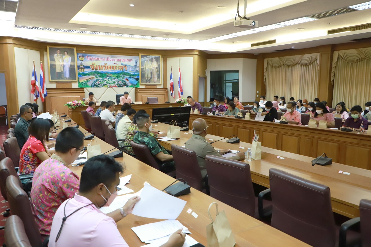 ร่วมประชุมคณะกรรมการอำนวยการสิ่งบ่งชี้ทางภูมิศาสตร์ (GI) ไทย จังหวัดยะลา