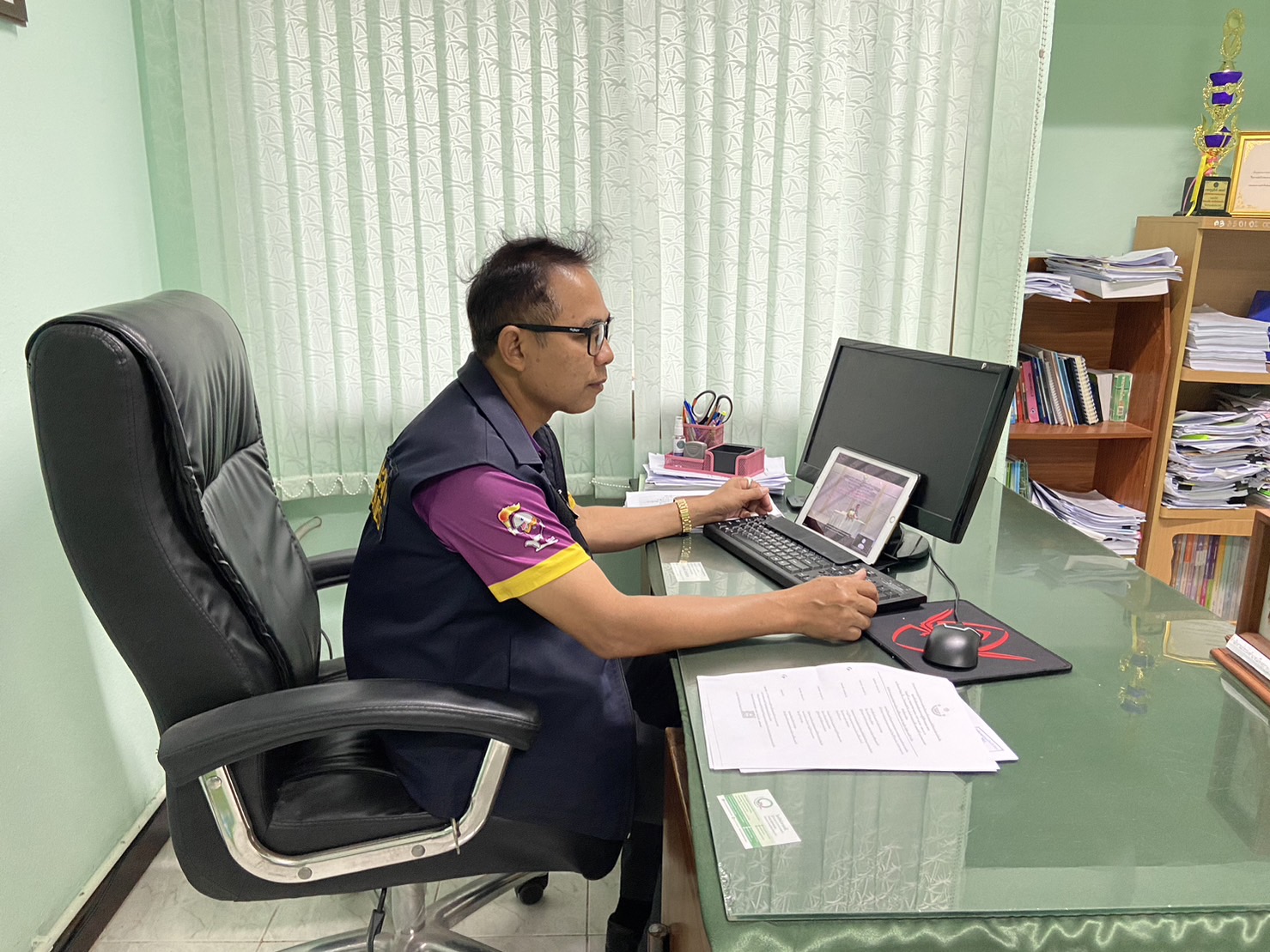 ประมงจังหวัดพัทลุง เข้าร่วมประชุมรับฟังความคิดเห็นและข้อเสนอแนะที่เป็นประโยชน์เพิ่มเติมต่อเครื่องมือประเมินผลการปฎิบัติงาน ของคณะกรรมการนโยบายที่ดินแห่งชาติ  ประจำปีงบประมาณ พ.ศ.2566..คลิก