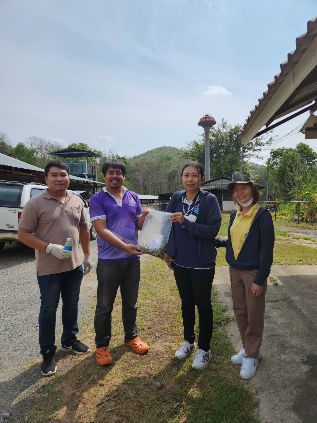 การตรวจประเมินโรงเพาะพันธุ์และอนุบาลสัตว์น้ำจืด ตามมาตรฐานGAP กรมประมง  ในพื้นที่โครงการหลวงดอยอินทนนท์ อ.จอมทอง และโครงการพัฒนาพื้นที่ห้วยลาน อันเนื่องมาจากพระราชดำริ อ.สันกำแพง จ.เชียงใหม่
