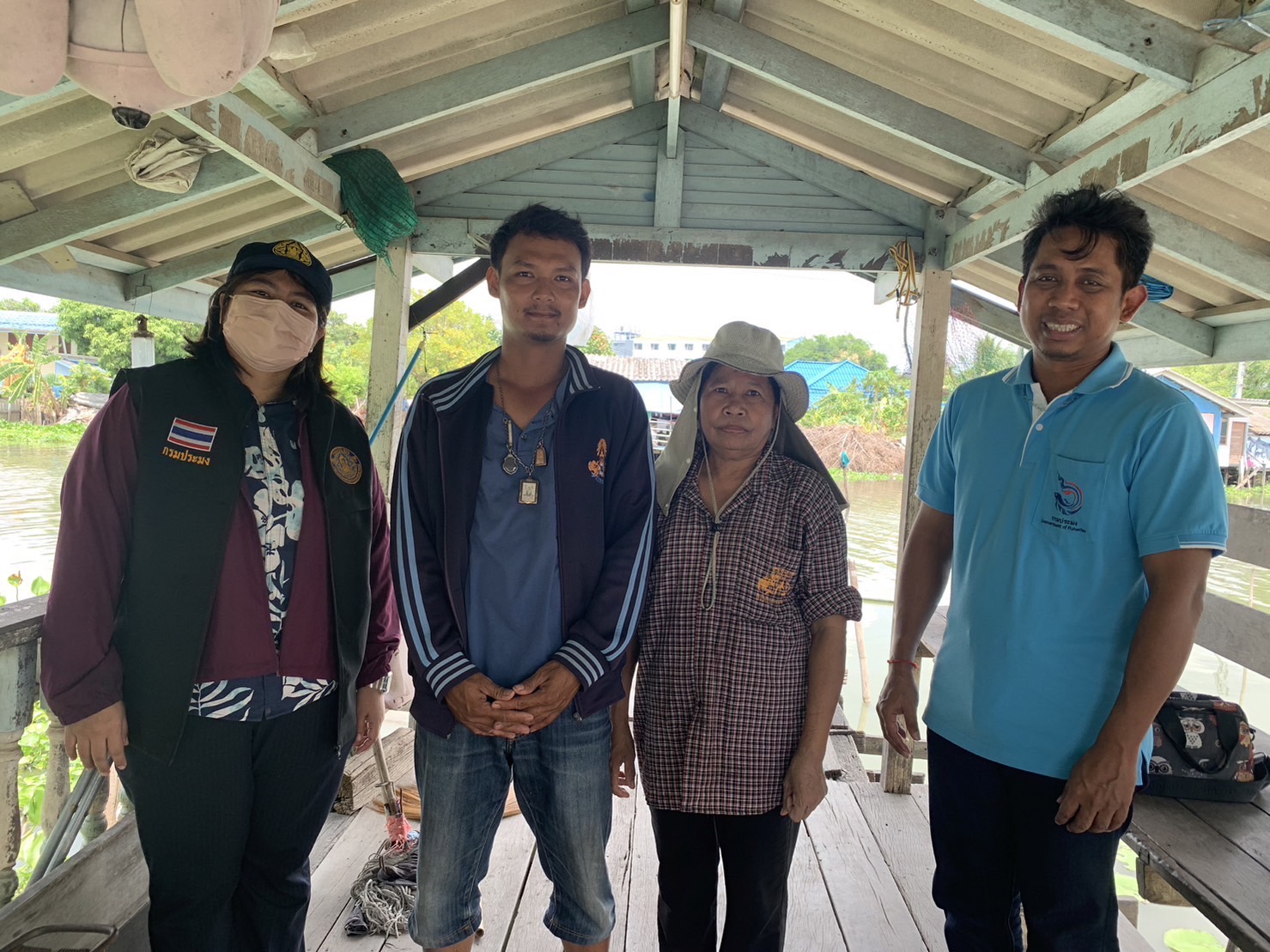 (อ.บางกรวย) ตรวจประเมินมาตรฐานการปฏิบัติทางการเพาะเลี้ยงสัตว์น้ำที่ดี (Good Aquaculture Practice; GAP)..คลิก