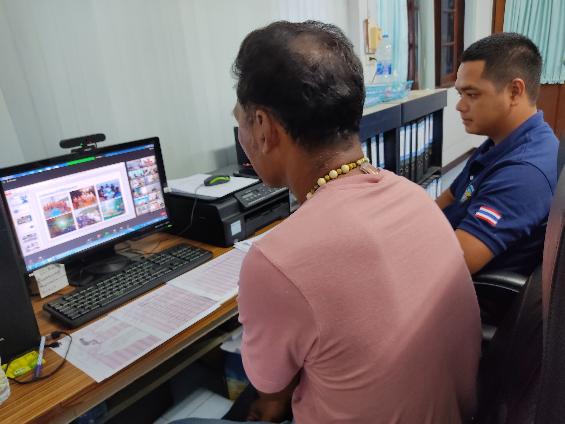 ร่วมประชุมรายงานผลการปฏิบัติงานการใช้จ่ายงบประมาณ ไตรมาส ๑ – ๒ ประจำปีงบประมาณ ๒๕๖๖ ผ่านระบบ Zoom Meeting..คลิก