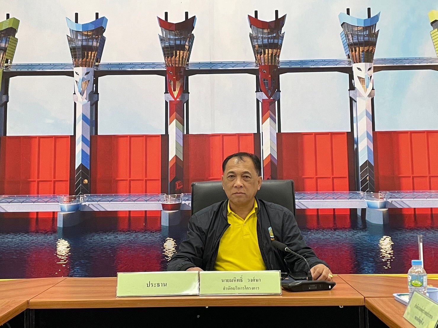 ประชุมติดตามความก้าวหน้าโครงการประตูระบายน้ำศรีสองรักอันเนื่องมาจากพระราชดำริ อำเภอเชียงคาน จังหวัดเลย ครั้งที่ 2 (2/2566)..คลิก