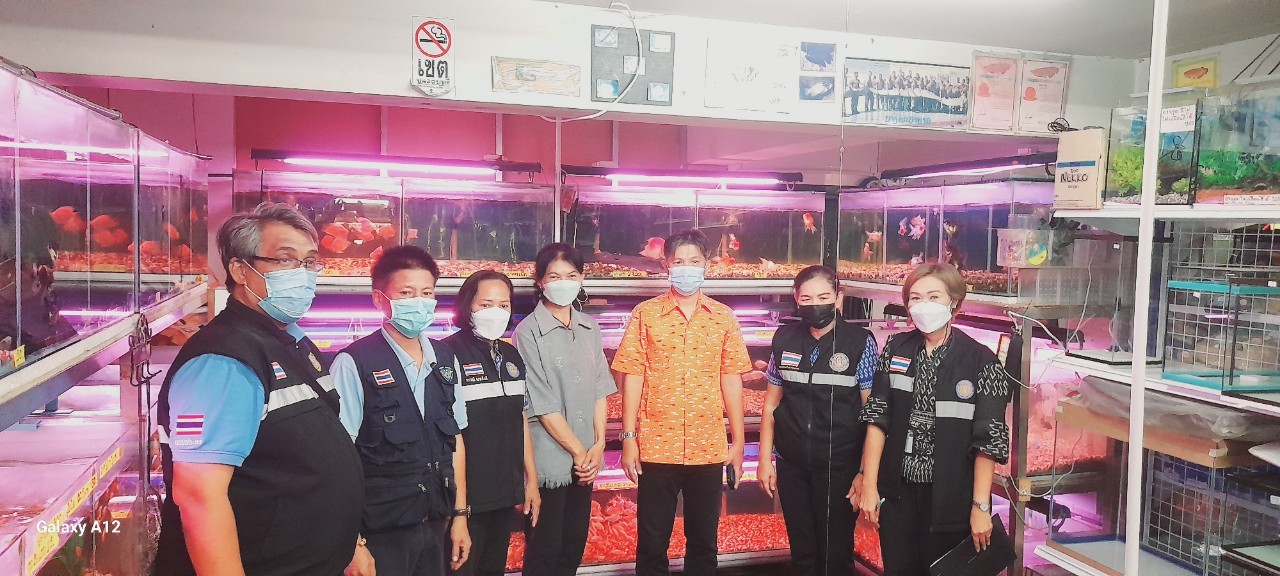 กิจกรรมควบคุมฯ : ออกปฏิบัติการเฉพาะกิจควบคุมและบังคับใช้กฎหมายในเขตพื้นที่จังหวัดนครนายก เพื่อลงพื้นที่ดำเนินการตรวจสอบสถานประกอบกิจการร้านจำหน่ายสัตว์น้ำควบคุมและบังคับใช้กฎหมายภายใต้..คลิก