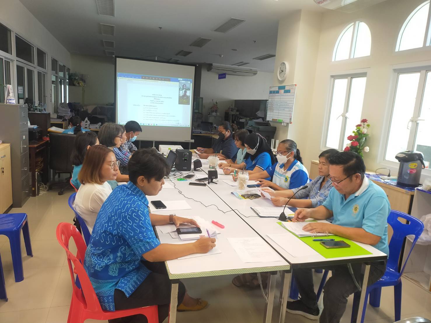 ประชุมข้าราชการ ลูกจ้างประจำ และพนักงานราชการ ของสำนักงานประมงจังหวัดพังงา ครั้งที่ 2/2566