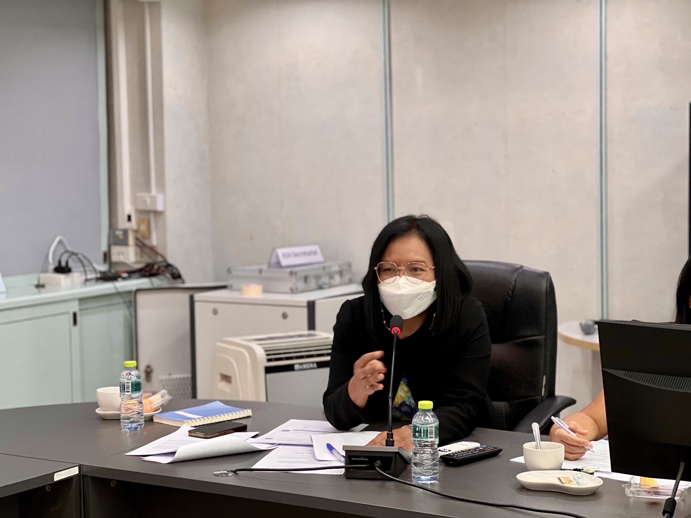การประชุมหารือการดำเนินงานโครงการ Thai-Myanmar Joint Research Project on the Production Technology of Fish of Economic Importance Project Giant Butter Catfish..คลิก