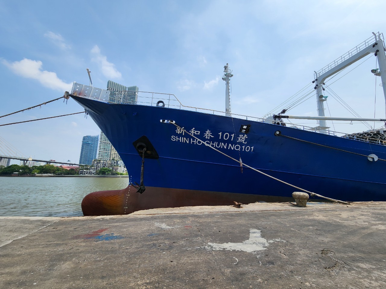 ตรวจสอบเรือตามมาตรการรัฐเจ้าของท่า : CHIN HO CHUN NO.101..คลิก