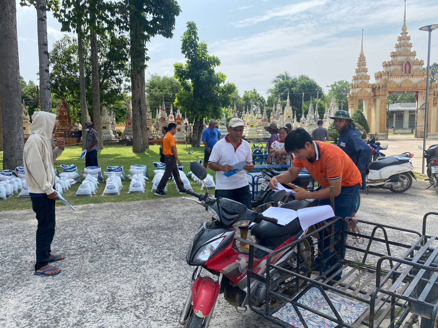 มอบปัจจัยการผลิตโครงการส่งเสริมอาชีพประมง กิจกรรมส่งเสริมเกษตรเชิงรุกด้านการประมง..คลิก