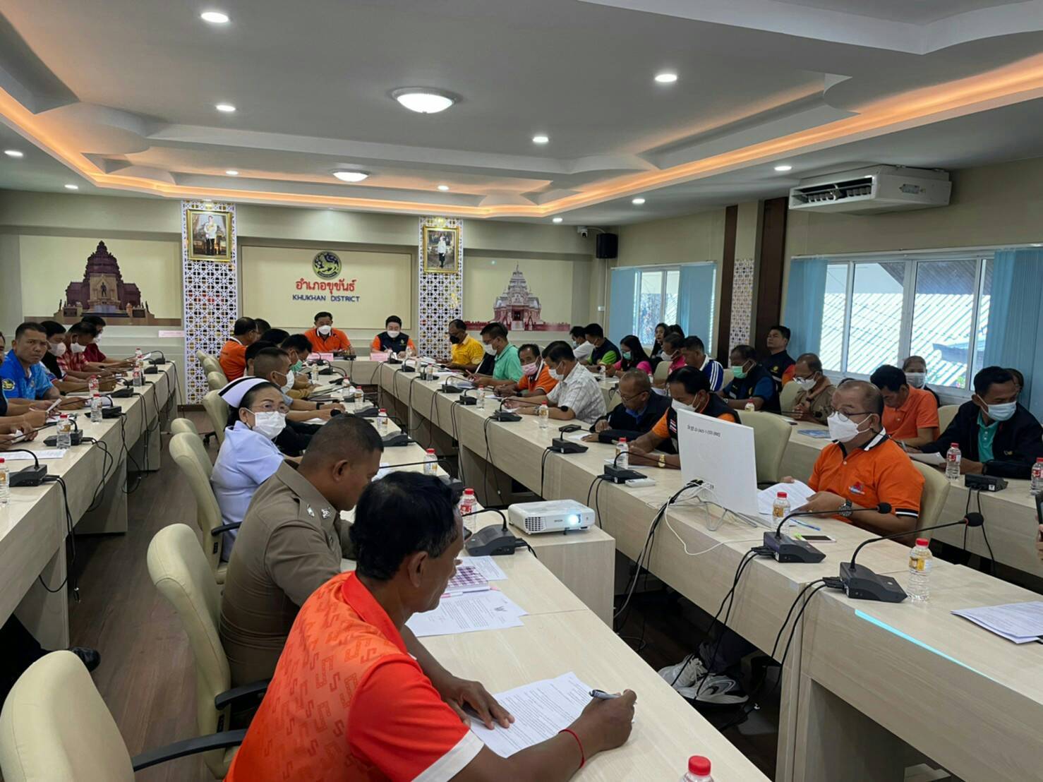 ร่วมการประชุมหัวหน้าส่วนราชการฯ อำเภอขุขันธ์ ประจำเดือนมิถุนายน 2566..คลิก