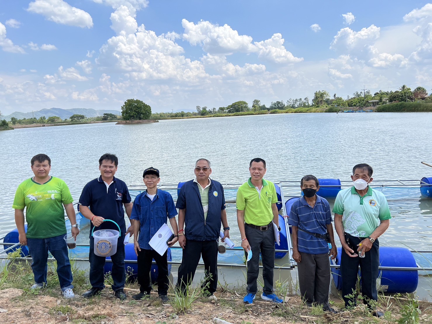 ลงพื้นที่ติดตามการดำเนินงานโครงการธนาคารผลผลิตสัตว์แบบมีส่วนร่วมแหล่งน้ำหนองบัวคัน และโครงการส่งเสริมอาชีพประมง..คลิก