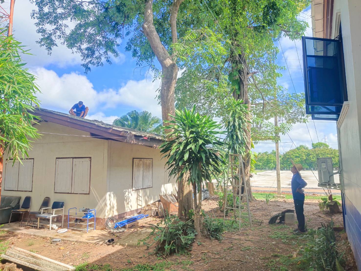 บูรณะสถานที่ ศูนย์บริหารจัดการด่านตรวจประมงเขต 2 (หนองคาย)..คลิก