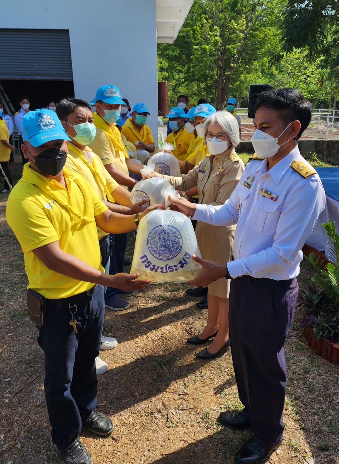 ร่วมจัดพิธีปล่อยพันธุ์สัตว์น้ำเนื่องในวันเฉลิมพระชนมพรรษาสมเด็จพระนางเจ้าสุทิดาพัชรสุธาพิมลลักษณ พระบรมราชินี ณ อ่างเก็บน้ำห้วยมะหาด..คลิก