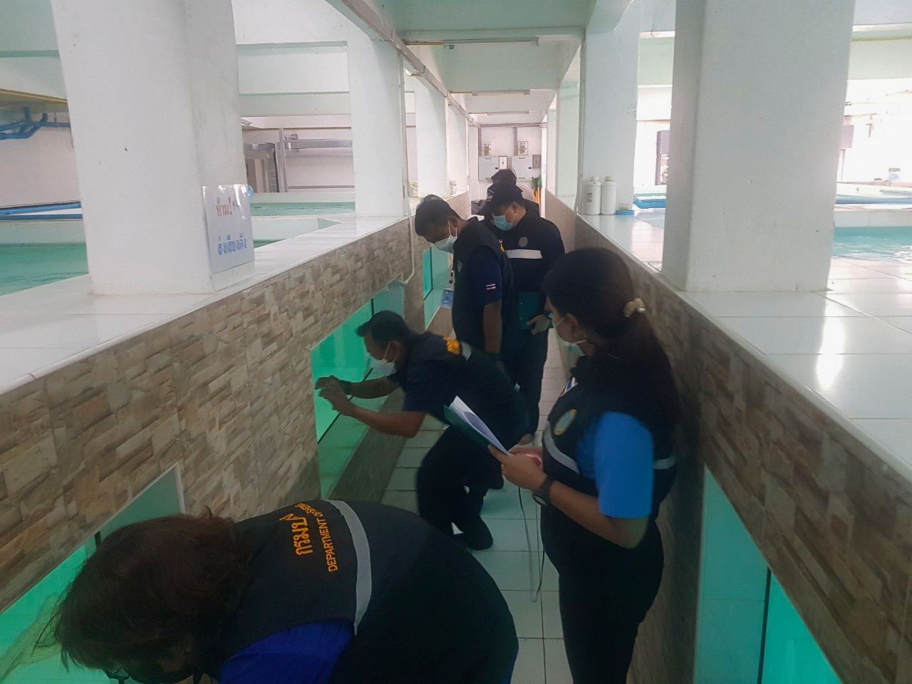 ลงพื้นที่ควบคุมบังคับใช้กฎหมายภายใต้มาตรา 64 และมาตรา 65 แห่งพระราชกำหนดการประมง พ.ศ. 2558